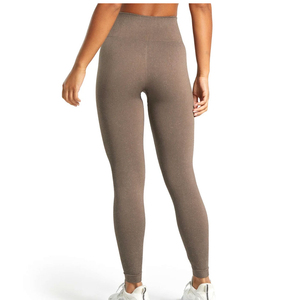 Couleur unie nouveauté Fitness taille élastique Leggings de yoga à vendre Logo personnalisé grande taille Leggings pour femmes - Product Image 5