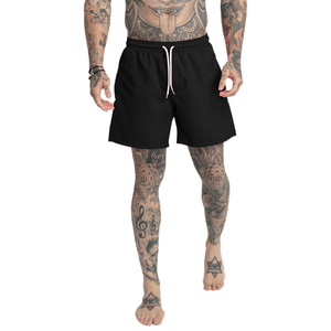 คุณภาพดีฤดูร้อนแฟชั่นที่กําหนดเองตาข่ายกางเกงขาสั้นผ้ากีฬากางเกงลําลองชายหนุ่มกางเกงหลวมตรง - Product Image 2