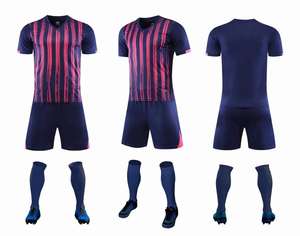 Ensemble de maillots de football personnalisables Uniforme de football respirant Nom de l'équipe de club Vêtement teint par sublimation Pol conçu pour la France de football - Product Image 5