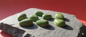 Turquesa Verde Natural en Forma de Pera, Cabujón, Piedras Preciosas Sueltas, Lote de Piedras Preciosas Sueltas para Joyería, Verde Natural - Product Image 3