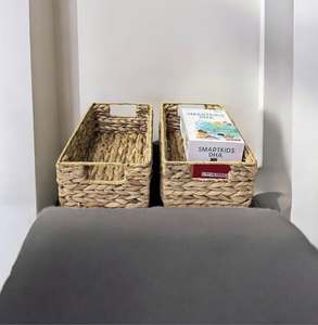 Cesta Colgante 100% Natural para Plantas, Decoración de Pared para Interiores y Exteriores, Cestas Colgantes para Decoración del Hogar - Product Image 2