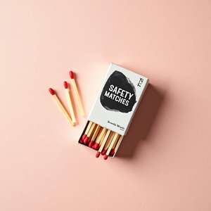 Hot Selling High Flammability Wooden Safety <b>Matches</b> Best Price Custom Printed Packaged in Cartons From India - Product Image 2