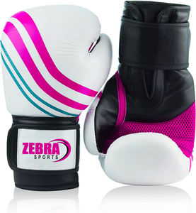 Gants de boxe super en dentelle de haute qualité 12oz 16oz pour enfants Logo personnalisé Matériau en cuir Type de boxe Kick Tailles comprenant 14oz - Product Image 3