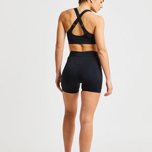 กางเกงขาสั้นโยคะเอวสูงไร้ตะเข็บ ระบายอากาศ กันลม สำหรับผู้หญิง สวมใส่ได้ทุกวัน เหมาะสำหรับออกกำลังกาย ฟิตเนส เล่นกีฬา ไซส์พลัส - Product Image 3