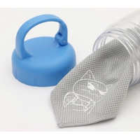 Cooling <b>Sports</b> <b>Towel</b> with Water Bottle - Product Image 3