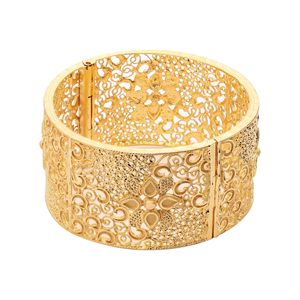 Wholesale 14K 18K 24K Gold Plated Forming Openable <b>Kada</b>, Fashion <b>Kada</b> Bangle, Brass <b>Kada</b> Bangle Gold Filled Jewelry Oro Joyeria. - Product Image 3