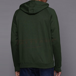 Sweat à capuche d'hiver avec fermeture éclair et cordon de serrage pour hommes sport coton chaud couleur unie séchage rapide respirant sweat manteau vêtements de sport coréen - Product Image 4
