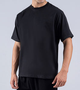 Vente d'été-T-shirt à col rond 100% coton pour hommes-T-shirt imprimé de taille personnalisée pour hommes - Product Image 4