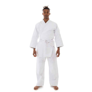 Uniforme de Jiu Jitsu Blanco Personalizado, Kimono Brasileño de BJJ con Cinturón, Traje de Entrenamiento de Artes Marciales, Conjuntos de Tela Elástica Ligera - Product Image 1