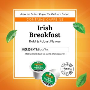 Twinings Irish Breakfast, Té Negro, 72 Cápsulas K-Cup para Keurig, 12 Unidades (Paquete de 6) - Product Image 6