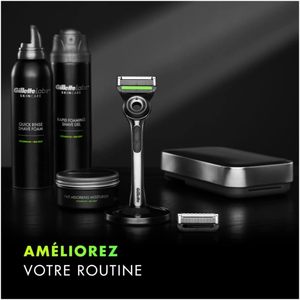 Afeitadora Eléctrica Inalámbrica Impermeable para Hombre, Recortadora de Madera, Carga USB, 1 Mango, 2 Cuchillas de Repuesto, Estuche de Viaje Portátil - Product Image 5