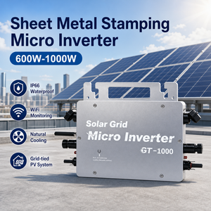 Microinversor de 700W para conexión a red, IP66 a prueba de agua, para sistema de paneles solares fotovoltaicos - Product Image 2