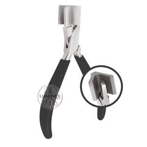 Alicates de mandíbula de nailon de alta calidad, herramientas de doblado de joyería de acero inoxidable en forma de V para bricolaje con tamaño personalizable - Product Image 4