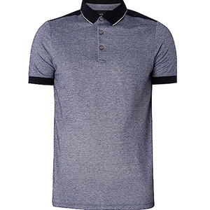 Camiseta de Golf de secado rápido de punto liso de corte regular para hombre, ropa deportiva informal de manga corta - Product Image 1