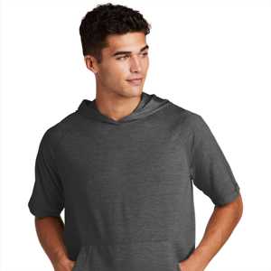 <b>Men's</b> Stylish <b>Dark</b> <b>Grey</b> Athletic Jersey <b>Hoodie</b> Long Fleece with Hooded Collar Practical for Workouts & Runs Casual Outfits - Product Image 4