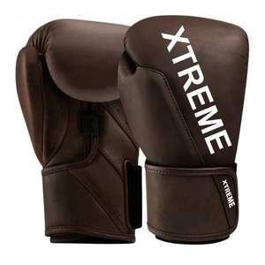 ถุงมือฝึกซ้อมหนังแท้ระดับมืออาชีพ ระบายอากาศได้ดี น้ำหนักเบา เหมาะสำหรับทุกเพศ ใช้สำหรับการฝึกซ้อม คิกบ็อกซิ่ง มวยไทย MMA มวย - Product Image 4