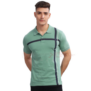 Camiseta Casual para Hombre con Cierre Clásico de Tres Botones en Tejido de Punto para Oficina y Fin de Semana - Product Image 1