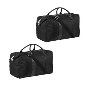 กระเป๋าเดินทางใส่ได้ทั้งชายและหญิงขนาดใหญ่สีดำ600D โพลีเอสเตอร์มีซิปปิดแฟชั่นตั้งแคมป์กีฬาธุรกิจผลิตจากเวียดนาม - Product Image 4