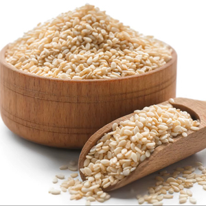 Toutes les graines de sésame blanches naturelles en vrac 100% de qualité supérieure, non décortiquées, nutritives et polyvalentes pour la cuisine - Product Image 1