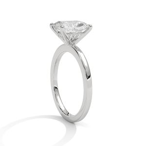 Venta al por mayor personalizado 10K 14K 18K oro 1ct 2 quilates 3 quilates corte radiante laboratorio crecido compromiso boda joyería anillo de diamantes para las mujeres - Product Image 3