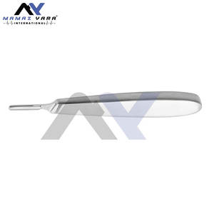 Instrument chirurgical de précision en acier inoxydable # 8 lames chirurgicales compatibles avec le manche de scalpel # 60 # 70 pour les procédures médicales Mol - Product Image 3