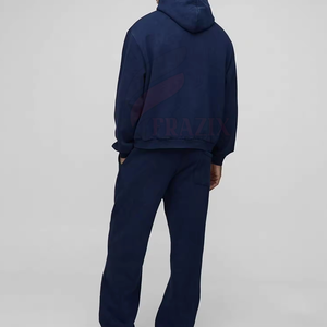 Ensemble de survêtement décontracté pour homme, coupe ample, en coton doux, ensemble de survêtement tendance pour homme, à porter au quotidien - Product Image 4