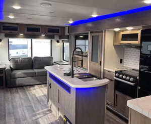 Venta al por Mayor de Autocaravanas Usadas 2020 2022 2023, Remolques de Viaje 33BG / 26RL, Autocaravanas Forest River Alpha Wolf Disponibles - Product Image 3