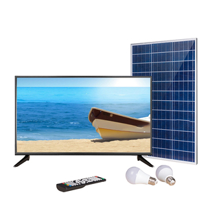 Meilleur design de téléviseur LED à énergie solaire avec cadre fin, résolution HD, télévision solaire plate haute définition pour la maison, faible consommation - Product Image 1