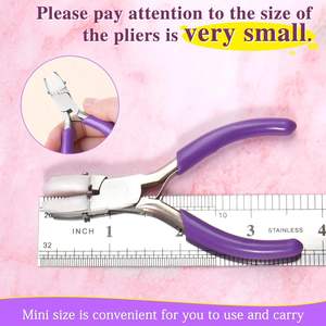 OEM Custom Logo Nylon Jaw Pliers Double Flat Jaw <b>Jewelry</b> <b>Making</b> Tools Stainless Steel for <b>Beading</b> Wire Shaping and Wholesale Use - Product Image 6