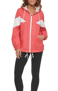 Veste coupe-vent imperméable avec logo personnalisé pour femmes Veste d'extérieur pour femmes de grande taille avec veste de protection contre le vent et l'eau - Product Image 4