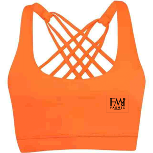 Sujetador deportivo de compresión transpirable personalizado, ropa deportiva de talla grande para entrenamiento de gimnasia, con suministro de estilo de patrón personalizado - Product Image 4