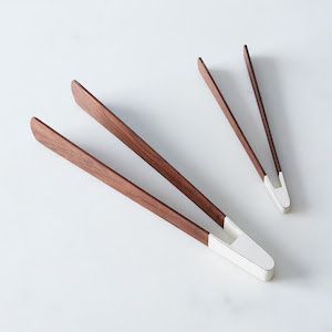 Pinzas multifunción para comida de madera ecológica, pinzas para cocina, tostadas y patatas fritas, para restaurante, Bar, accesorios en el mejor de los casos - Product Image 2