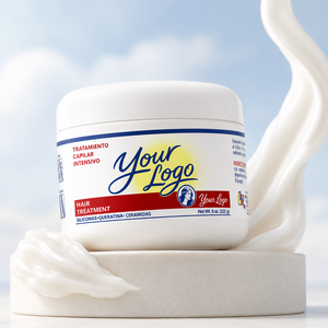 Masque Capillaire Intensif Marque Blanche Réparateur Cheveux Abîmés Lissant au Silicone Crème Conditionneur Profond en Gros - Product Image 1