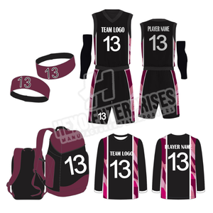 Kits complets de basket-ball uniforme chemise maillot ensemble court vente en gros OEM Service personnalisé unisexe vêtements de basket-ball taille personnalisée - Product Image 5
