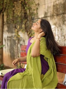 Kurtis y pantalones de algodón para adultos hechos a medida con tela Camric estilo Salwar vestido gris y traje drapeado negro tamaños disponibles - Product Image 4