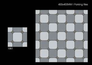 Carreaux de sol en porcelaine pour extérieur 40x40 cm 400x400 mm 16x16 pouces Finition mate Durable pour parking et allée - Product Image 5