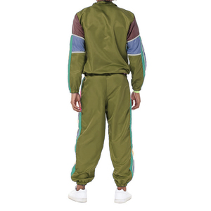 Conjunto de Chaqueta Cortavientos Ligera Personalizada Unisex Reflectante para Correr, Chaqueta de Poliéster y Pantalones Holgados, Conjunto de Cortavientos Personalizado - Product Image 4