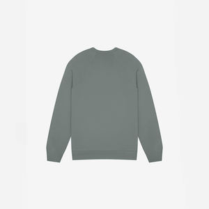 Sweat-shirt à manches raglan pour homme de qualité supérieure, chaud pour l'hiver, manches longues, couleur unie, style streetwear, 100% coton molleton - Product Image 6