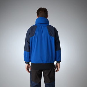 Grande demande Custom Color Block Quarter-Zip Coupe-vent imperméable à manches longues Sportswear Veste à capuche pour hommes - Product Image 4
