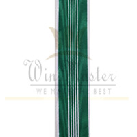 Medalla en miniatura OEM, cintas de Moire, premio de decoración, barra de rango, cintas metálicas hechas de seda de tela estrecha a granel OEM