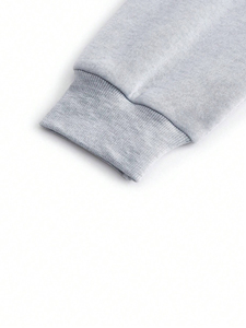 Sudadera con capucha de lana de color sólido con media cremallera personalizada para mujer, sudadera de lana gruesa y cálida para mujer - Product Image 4