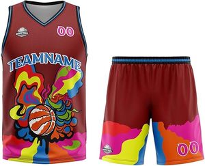 Servicios OEM precio barato uniformes de baloncesto logotipo personalizado impreso bajo MOQ uniformes de baloncesto unisex - Product Image 4