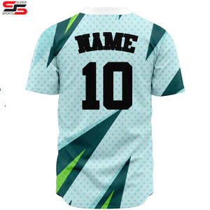 Uniformes de Béisbol Personalizados Transpirables con Estampado, 100% Poliéster, Antibacterianos, de Secado Rápido, Venta Directa de Fábrica - Product Image 2