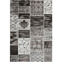 Threds Craft Carpet Vintage Woven Wool Rugs Luxury Style Hand Knotted Modern Flat Pile Rectangle Home Decor Floral Pattern