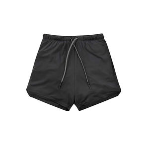 2025 Men's Quick-Drying Mesh Sports <b>Shorts</b> Elastic Waist <b>Joggers</b> Fitness Athletic Workout Gym <b>Shorts</b> Plain Dyed Technique - Product Image 2