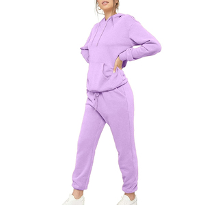 <b>Winter</b> 2025 Woman <b>Tracksuits</b> 2 Piece Set Hoodies Pants Long Sleeve Pullovers Hoodies Casual Warm Women's <b>tracksuit</b> 100% cotton - Product Image 3