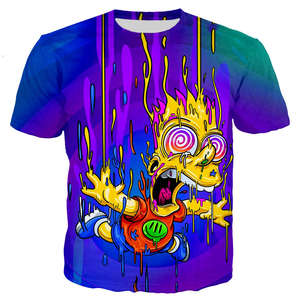 Camiseta de Jersey con Diseño Personalizado de Anime en 3D |   Tejido de punto 100% algodón orgánico |   Camiseta Casual con Estampado Digital |   Transpirable de Secado Rápido |   Plus - Product Image 5