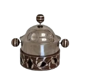 2024 Design classique unique Casserole en métal de haute qualité Réchauffeur de nourriture de mariage Casseroles et ensembles d'ustensiles de cuisine - Product Image 2