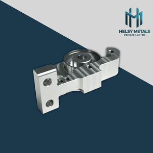 Precision VMC Machined Aluminum Mounting <b>Bracket</b> High Strength CNC Milled Component for Industrial Mechanical Assemblies - Product Image 2