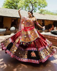 时尚新娘Lehenga Choli派对穿婚纱低价Lehenga Choli从印度批发价 - Product Image 3